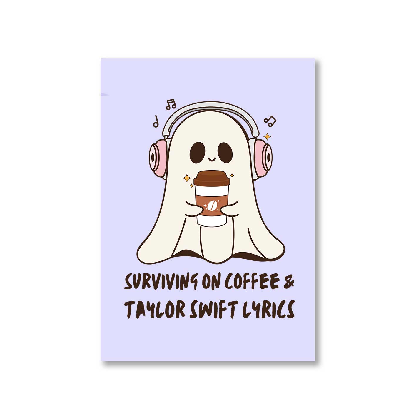 taylor swift coffee and tay's lyrics poster wall art buy online india the banyan tee tbt a4