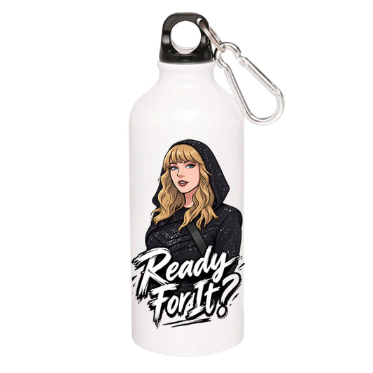 taylor swift ready for it sipper steel water bottle flask gym shaker music band buy online india the banyan tee tbt men women girls boys unisex  