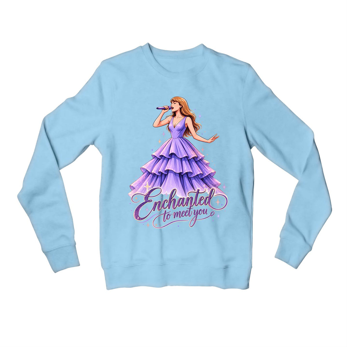 taylor swift enchanted sweatshirt upper winterwear music band buy online india the banyan tee tbt men women girls boys unisex baby blue 