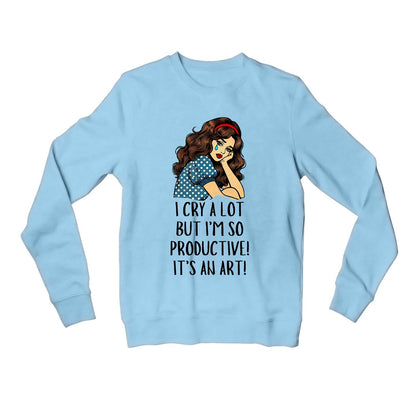 taylor swift i cry a lot but sweatshirt upper winterwear music band buy online india the banyan tee tbt men women girls boys unisex baby blue