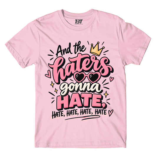taylor swift haters gonna hate t-shirt music band buy online india the banyan tee tbt men women girls boys unisex baby pink 