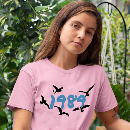 taylor swift 1989 t-shirt music band buy online india the banyan tee tbt men women girls boys unisex baby pink