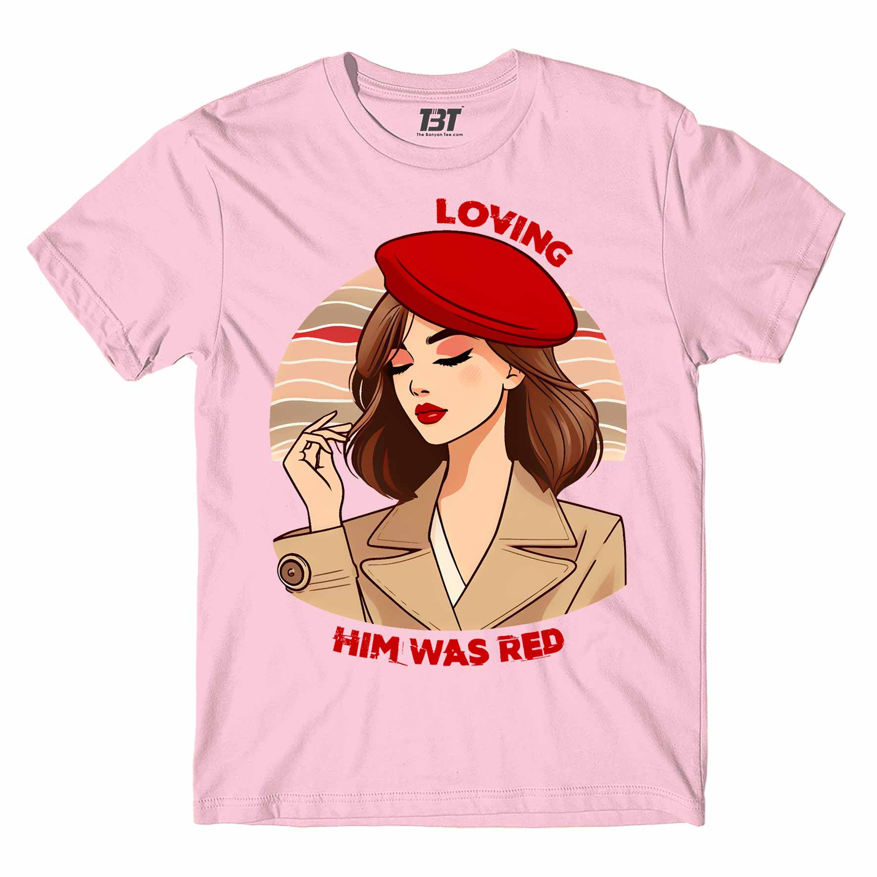 taylor swift loving him was red t-shirt music band buy online india the banyan tee tbt men women girls boys unisex white