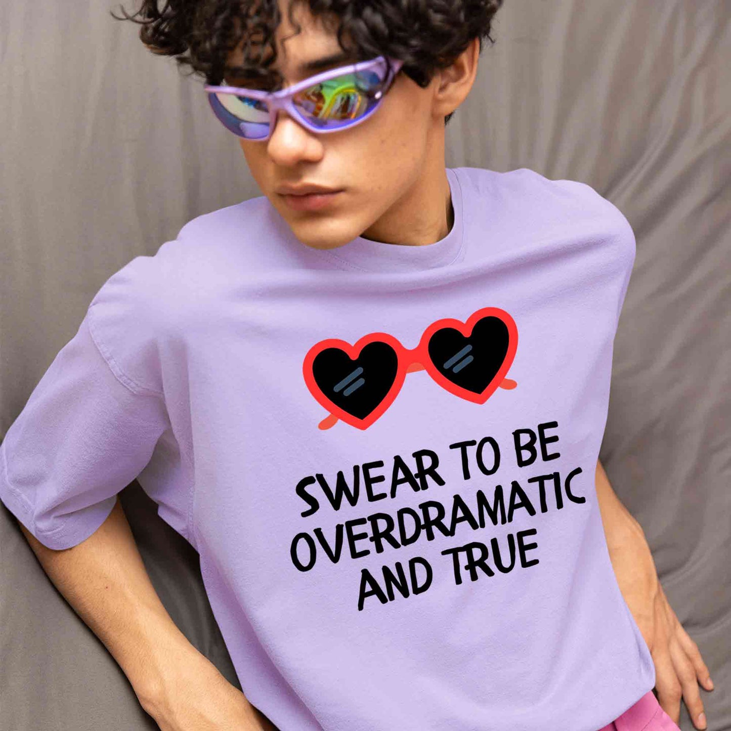 taylor swift overdramatic and true t-shirt music band buy online india the banyan tee tbt men women girls boys unisex lavender