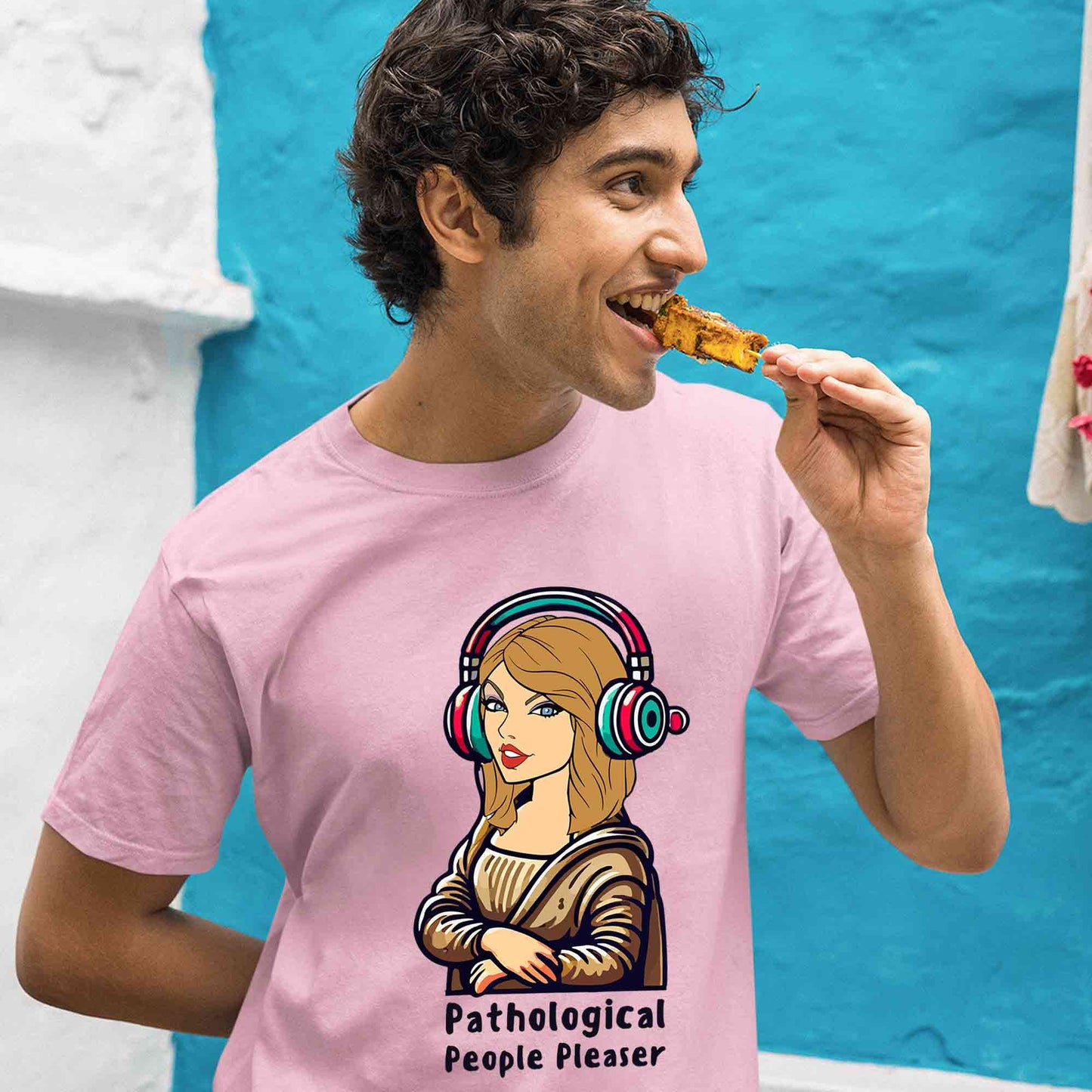 taylor swift pathological people pleaser t-shirt music band buy online india the banyan tee tbt men women girls boys unisex baby pink