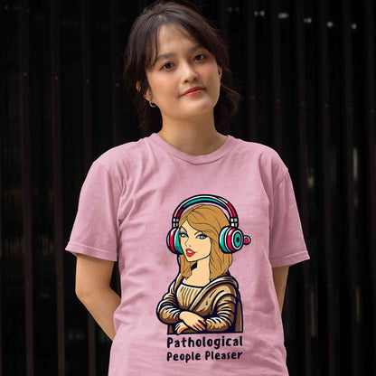 taylor swift pathological people pleaser t-shirt music band buy online india the banyan tee tbt men women girls boys unisex baby pink