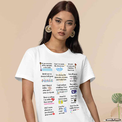taylor swift speak now symphony t-shirt music band buy online india the banyan tee tbt men women girls boys unisex white