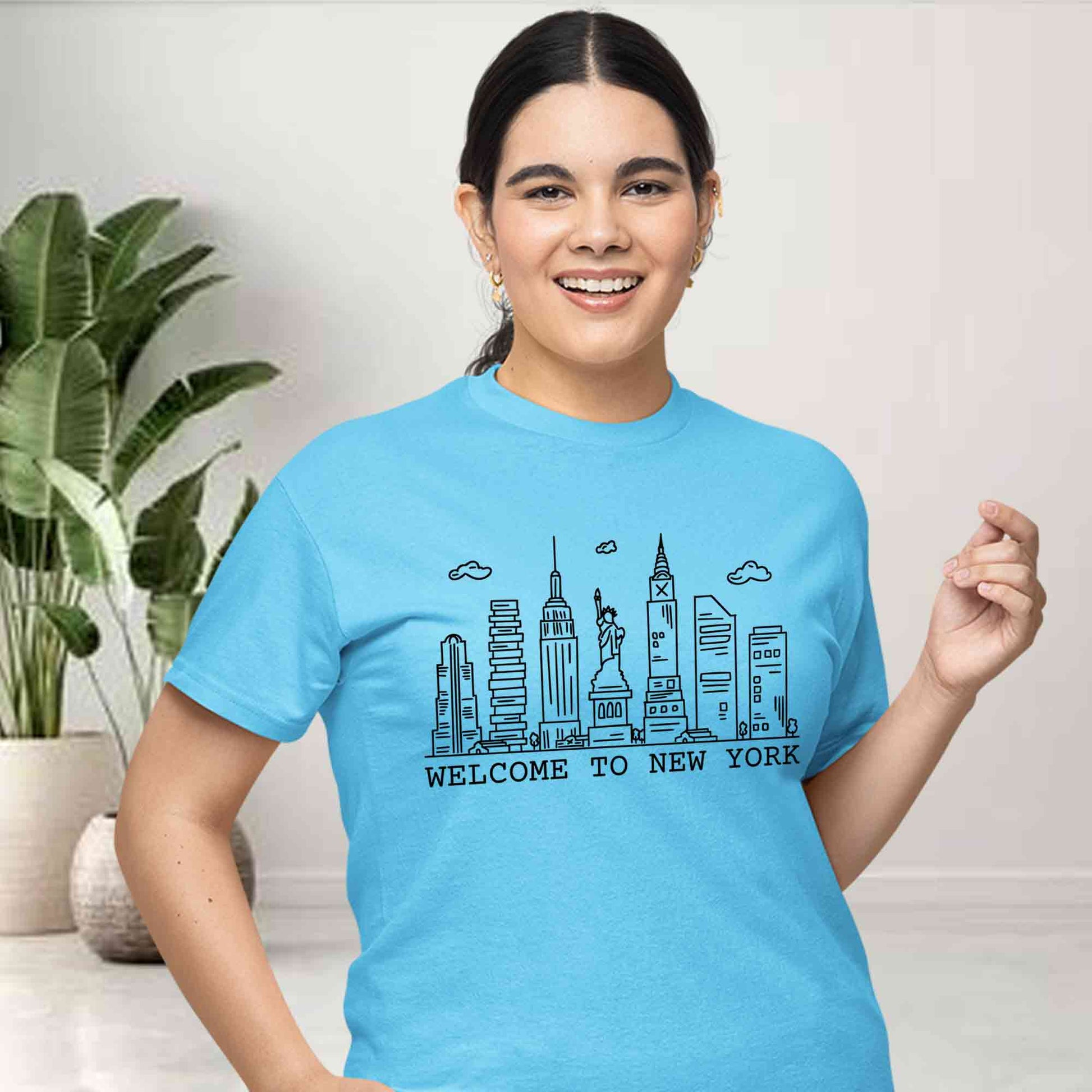 Taylor Swift T shirt Welcome To New York 100% Cotton Soft Comfy