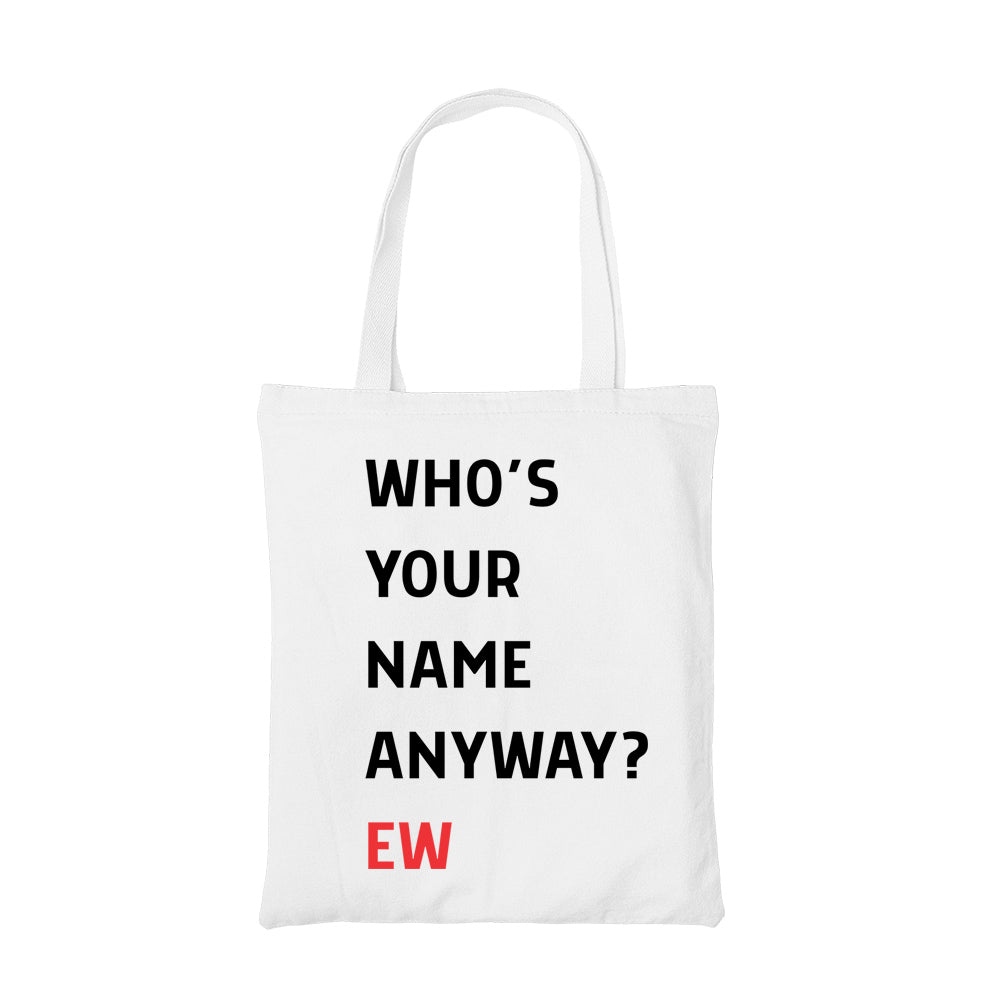 taylor swift who's your name custom t-shirt tote bag cotton printed music band buy online india the banyan tee tbt men women girls boys unisex  