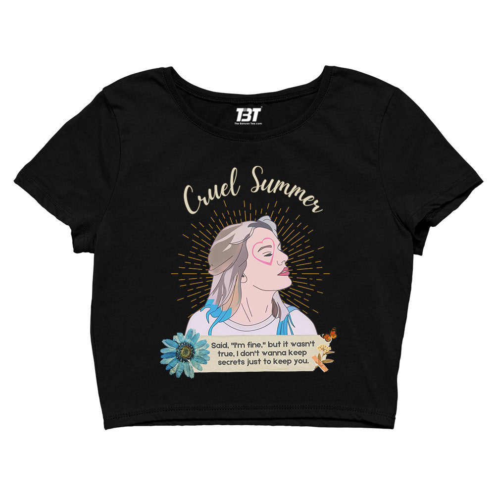 taylor swift cruel summer crop top music band buy online india the banyan tee tbt men women girls boys unisex s