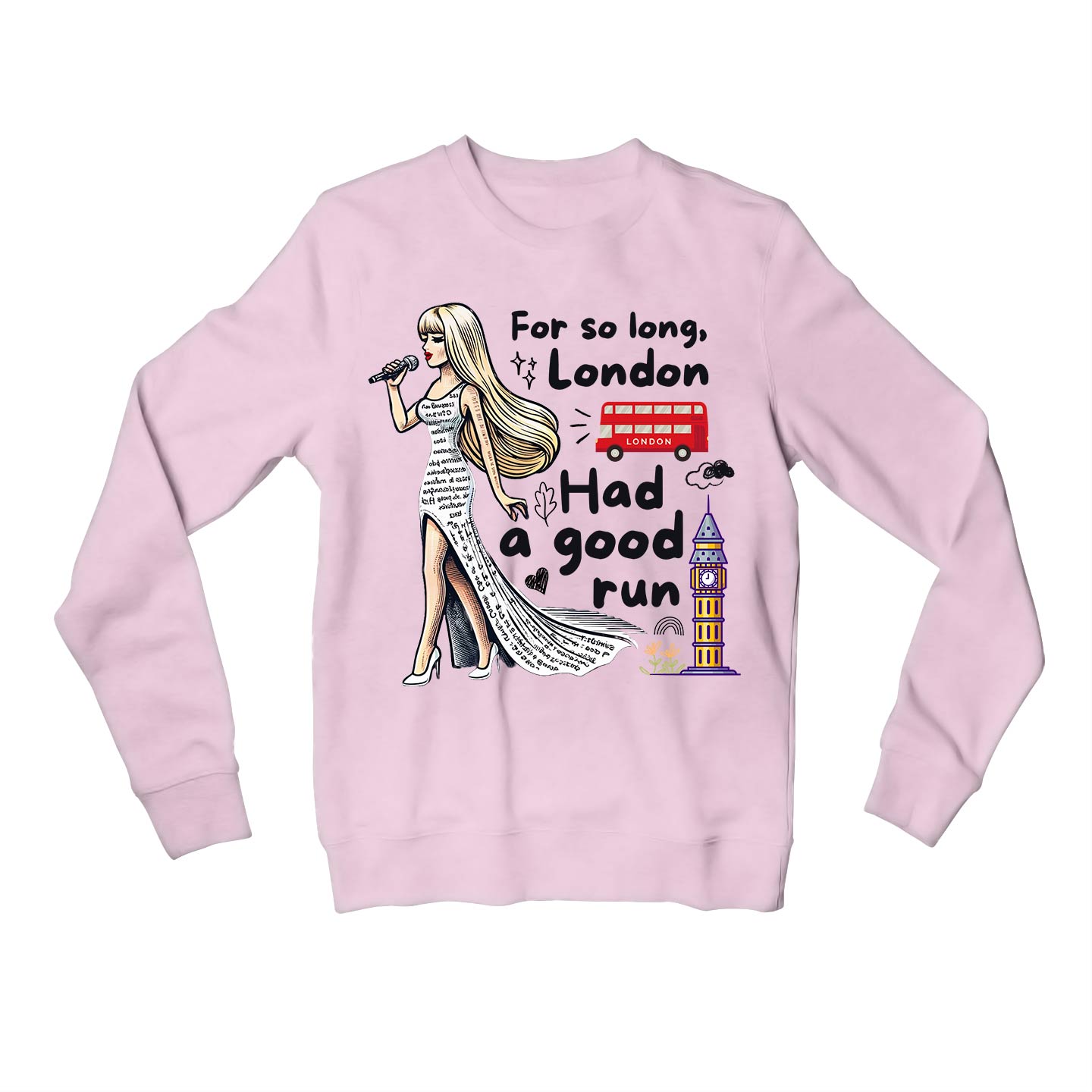 taylor swift so long london sweatshirt upper winterwear music band buy online india the banyan tee tbt men women girls boys unisex baby pink 
