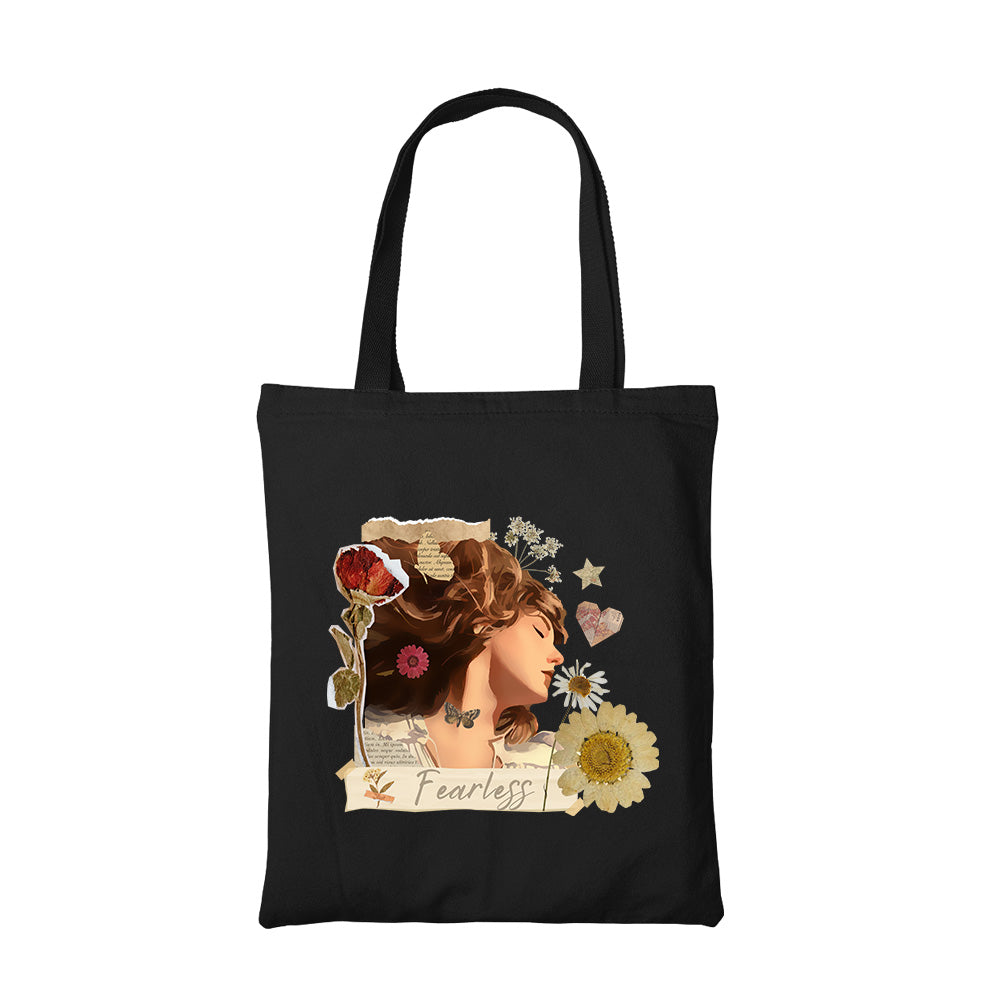 taylor swift fearless tote bag cotton printed music band buy online india the banyan tee tbt men women girls boys unisex