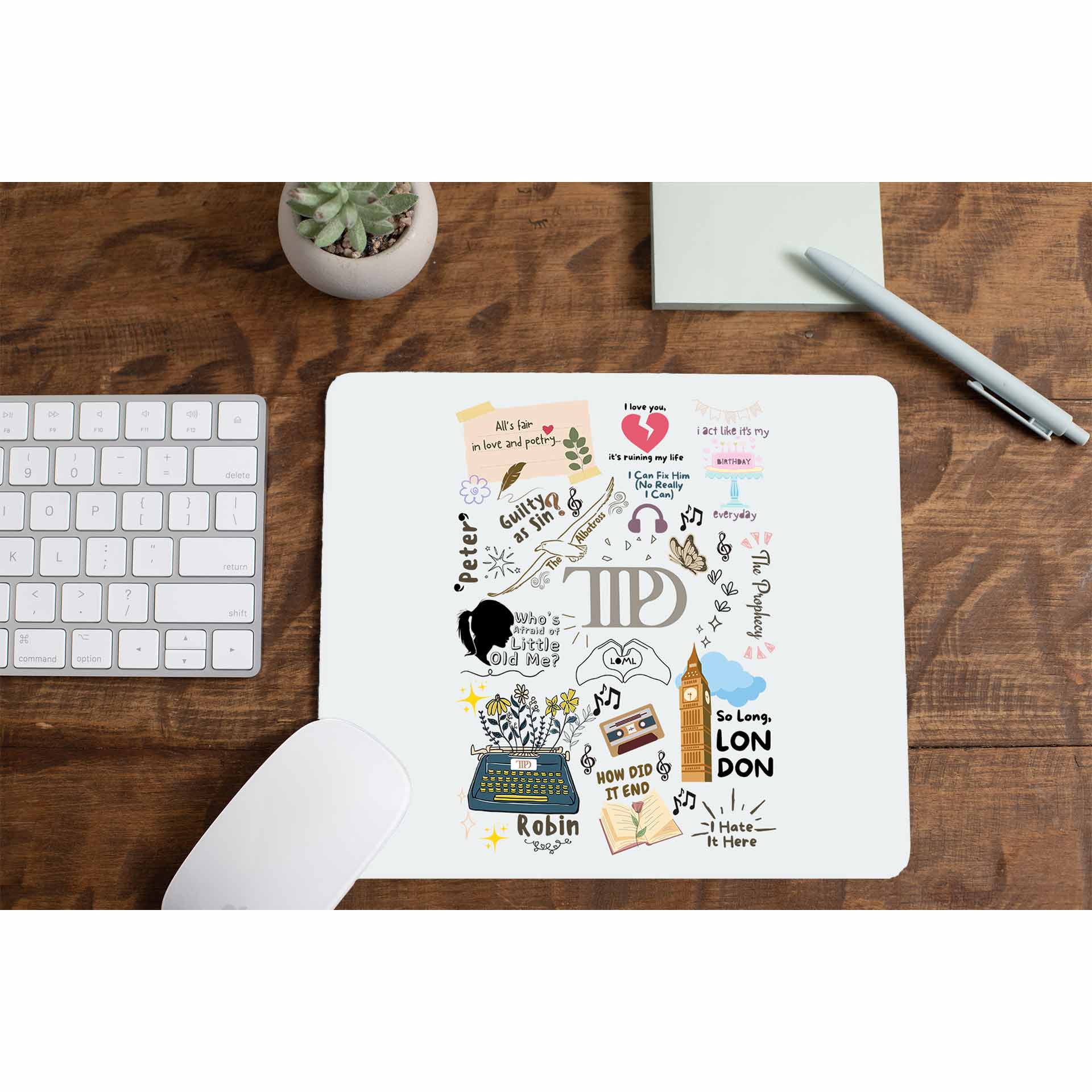 taylor swift a poet's doodle mousepad logitech large anime music band buy online india the banyan tee tbt men women girls boys unisex