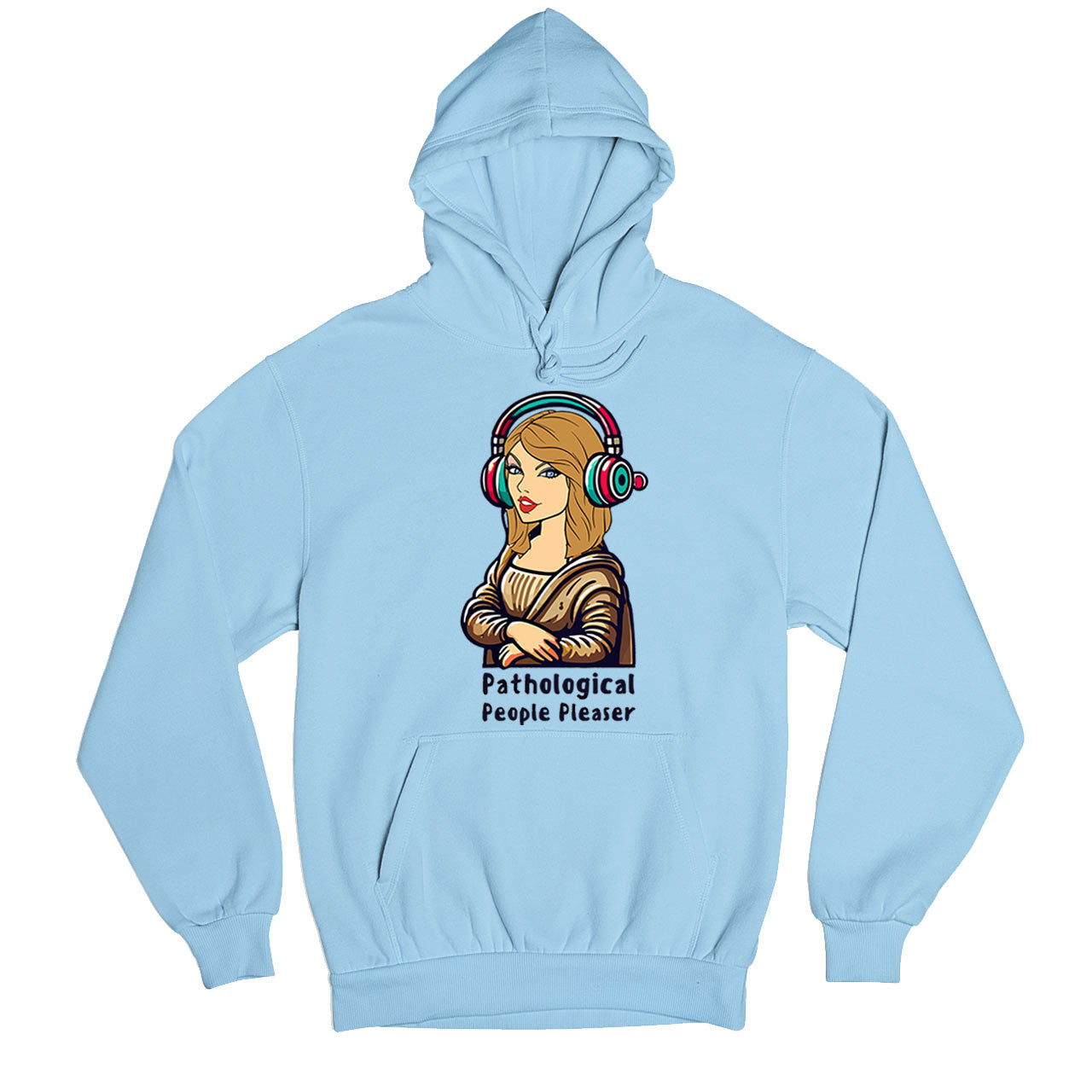 taylor swift pathological people pleaser hoodie hooded sweatshirt winterwear music band buy online india the banyan tee tbt men women girls boys unisex baby blue