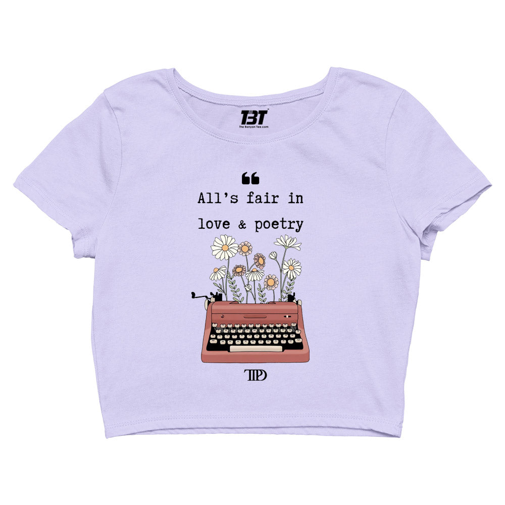 Crop Top - Love & Poetry
