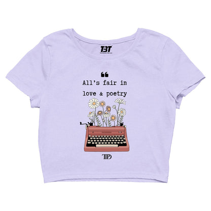 Crop Top - Love & Poetry