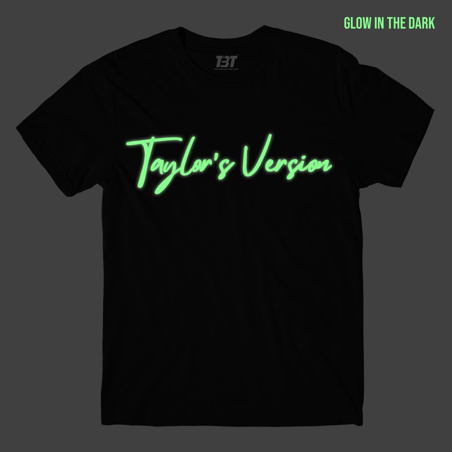 Glow In The Dark Taylor Swift T-shirt by The Banyan Tee