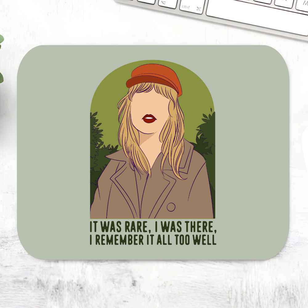 Taylor Swift “Remember It All Too Well” mousepad