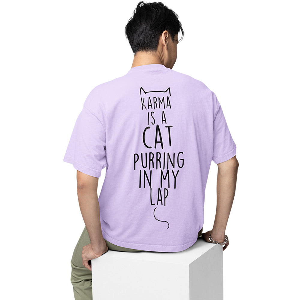 taylor swift oversized t shirt - karma is a cat music t-shirt lavender buy online india the banyan tee tbt men women girls boys unisex