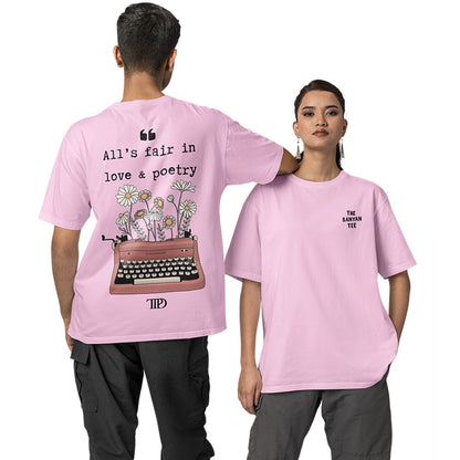 Taylor Swift Oversized T shirt - Love & Poetry