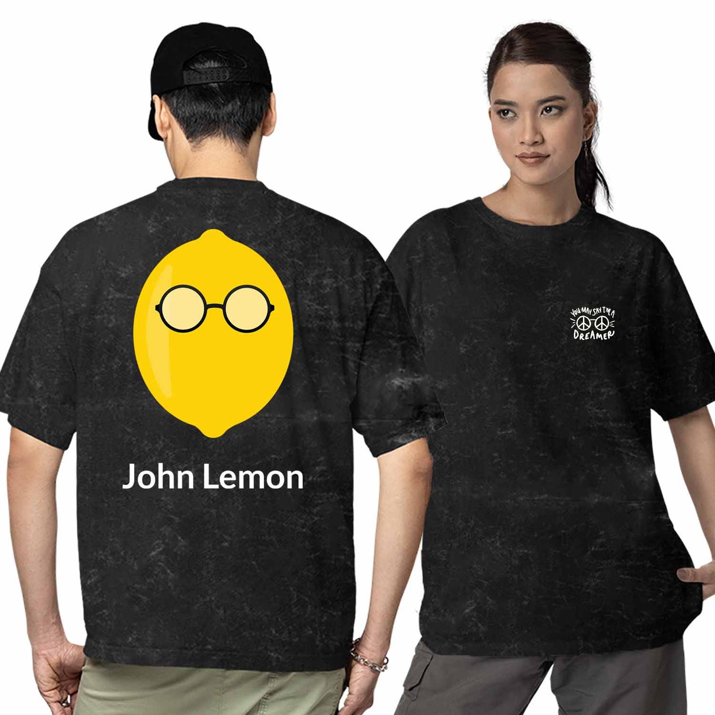 the beatles oversized t shirt - john lemon music t-shirt black buy online india the banyan tee tbt men women girls boys unisex