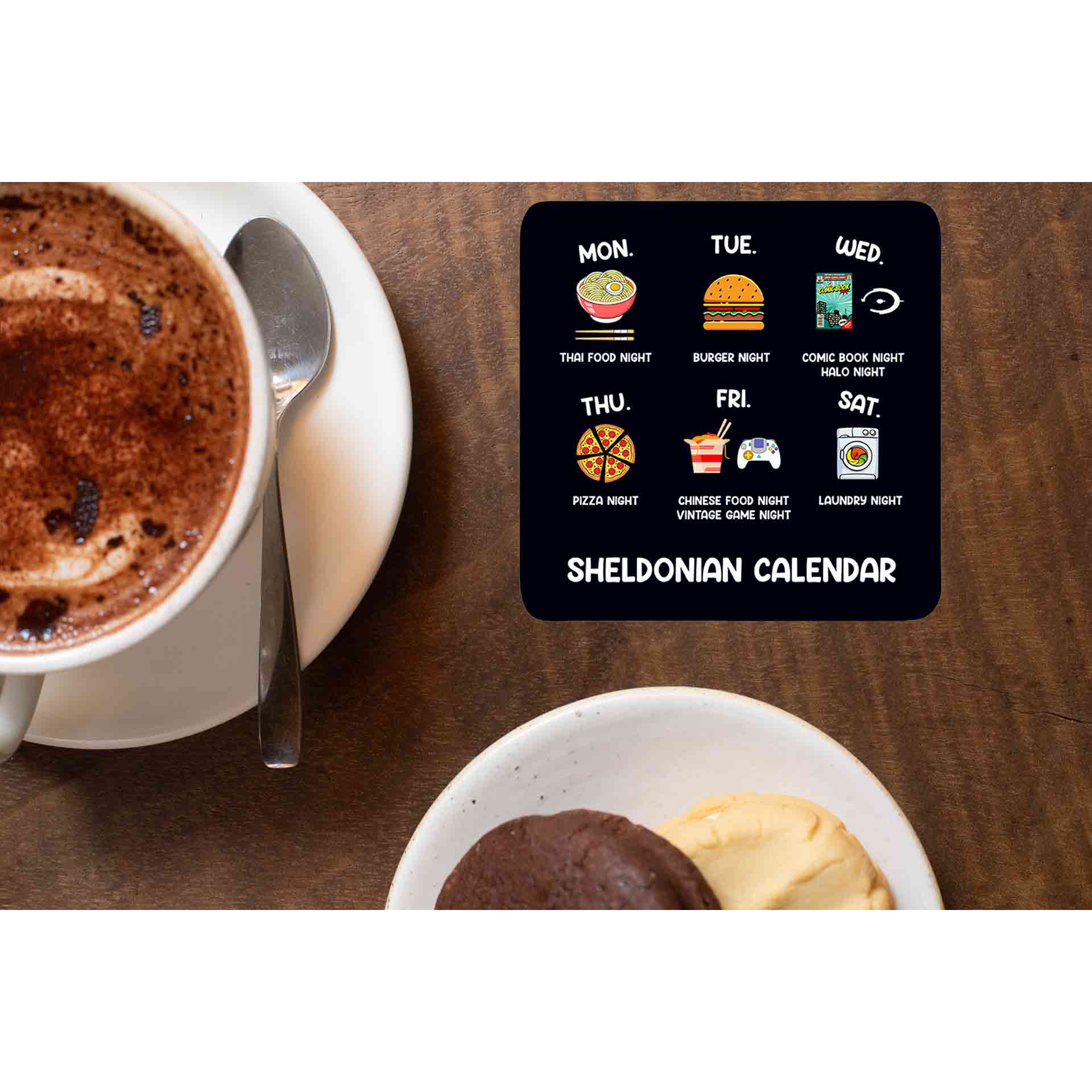 Buy The Big Bang Theory Coaster - Sheldonian Calendar at Rs. 50 OFF 🤑 ...