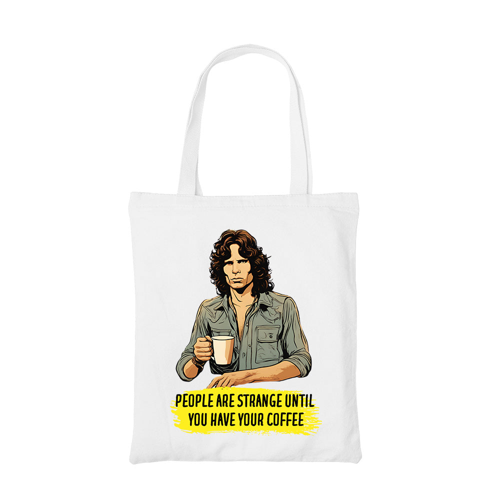 the doors people are strange until tote bag cotton printed music band buy online india the banyan tee tbt men women girls boys unisex  