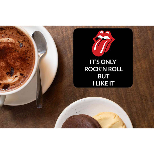 the rolling stones rock 'n roll  coasters wooden table cups indian music band buy online india the banyan tee tbt men women girls boys unisex