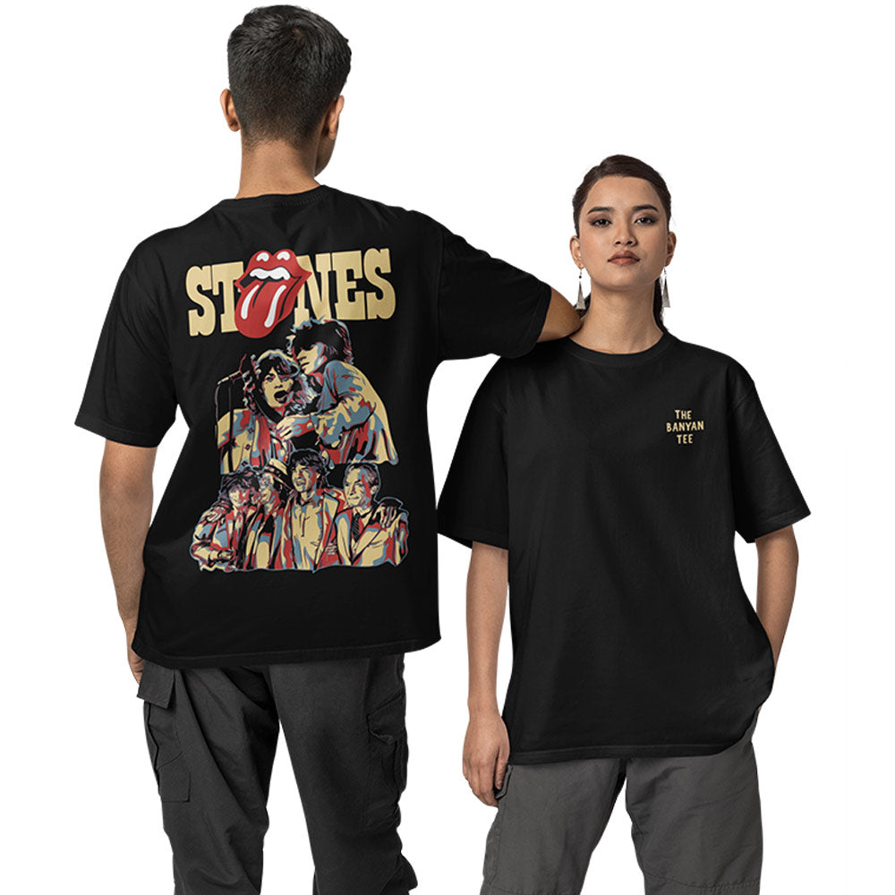 The Rolling Stones Oversized T shirt - Stones