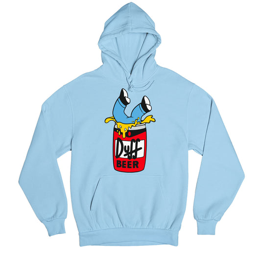 the simpsons duff beer hoodie hooded sweatshirt winterwear tv & movies buy online india the banyan tee tbt men women girls boys unisex gray - homer simpson