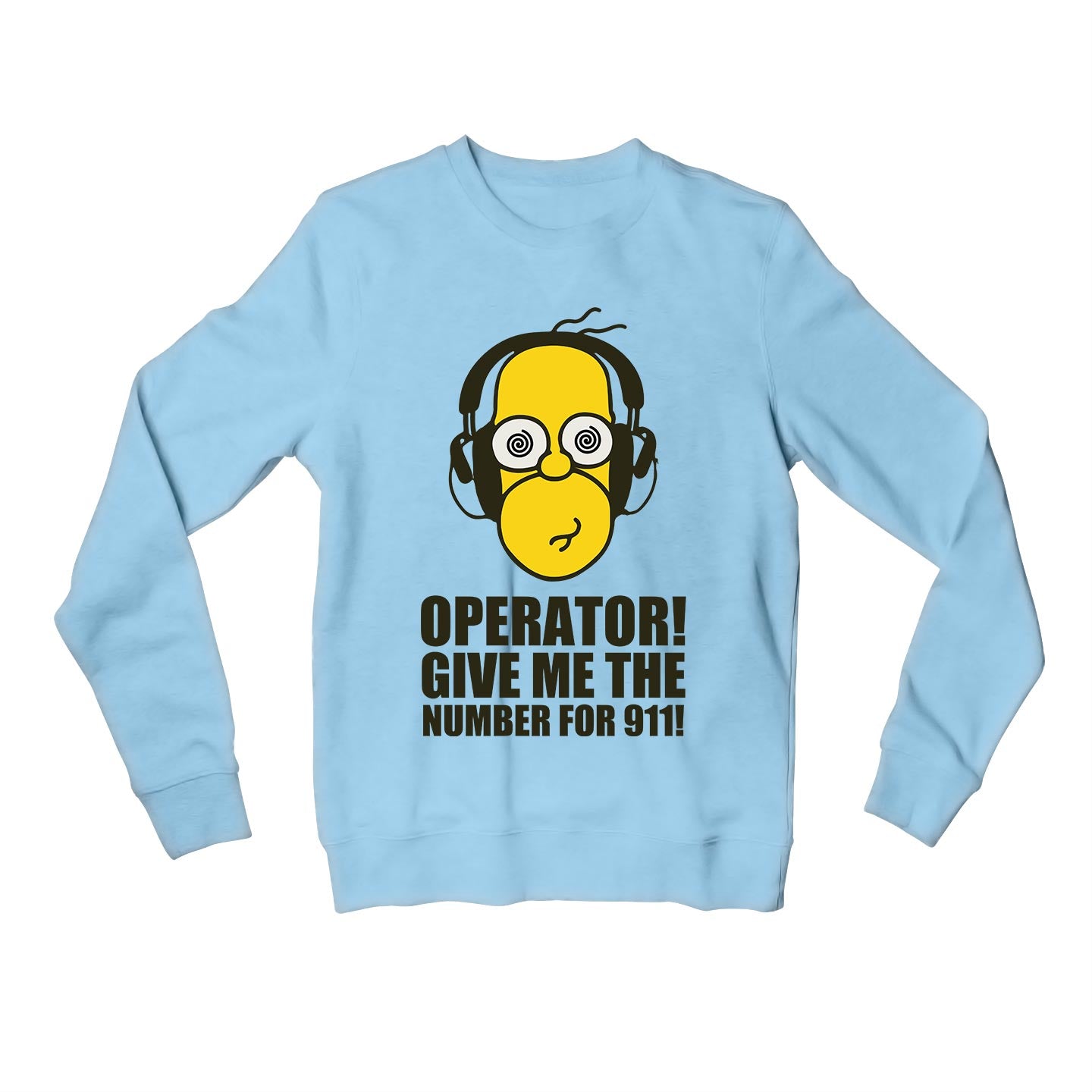 the simpsons number for 911 sweatshirt upper winterwear tv & movies buy online india the banyan tee tbt men women girls boys unisex gray - homer simpson