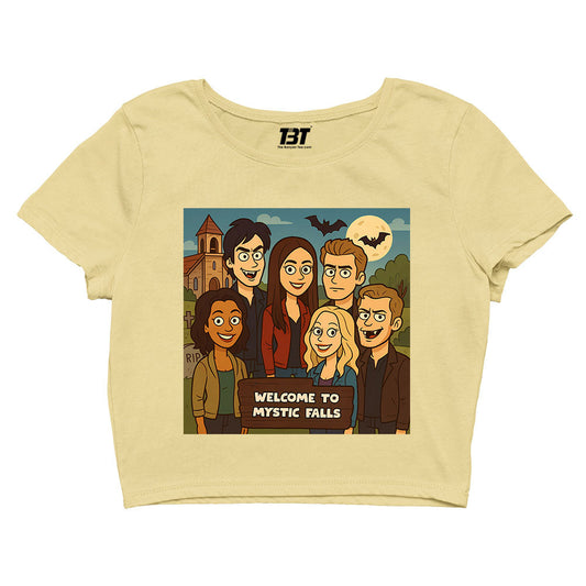 the vampire diaries welcome to mystic falls crop top tv & movies buy online india the banyan tee tbt men women girls boys unisex s 
