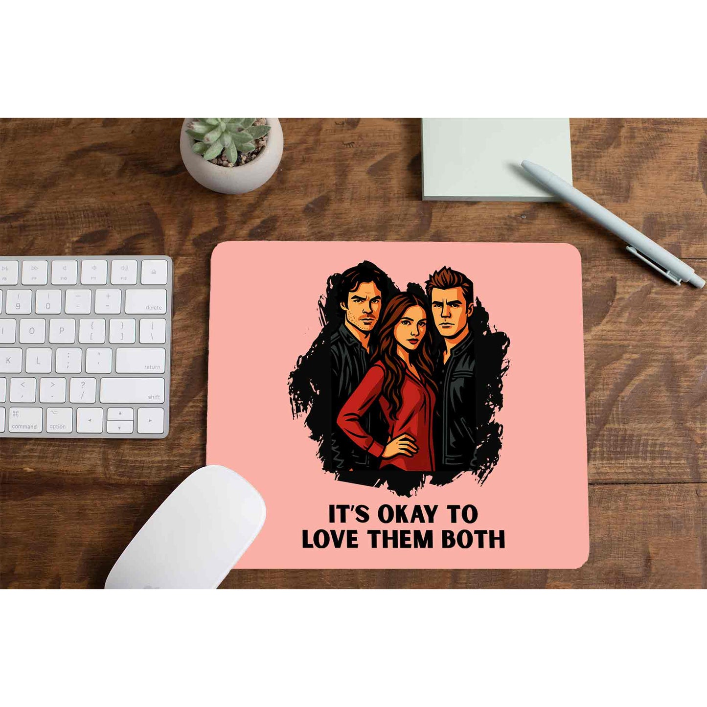 the vampire diaries love them both mousepad logitech large anime tv & movies buy online india the banyan tee tbt men women girls boys unisex  