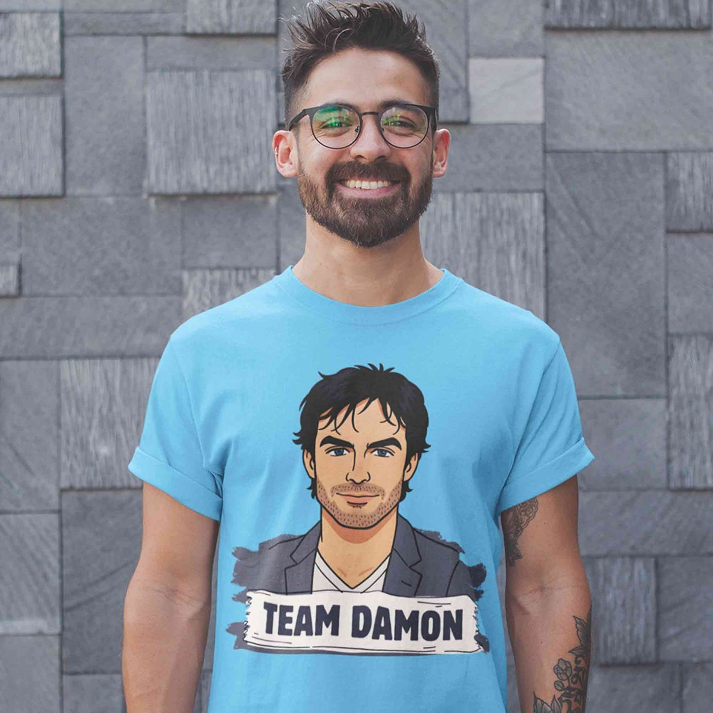 the vampire diaries damon t-shirt tv & movies buy online india the banyan tee tbt men women girls boys unisex turquoise