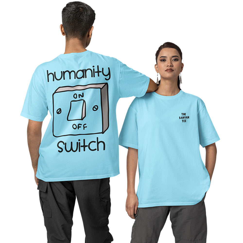 The Vampire Diaries Oversized T shirt - Humanity Switch