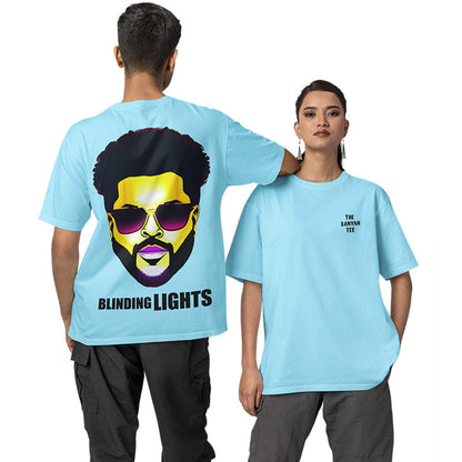The Weeknd Oversized T shirt - Blinding Lights