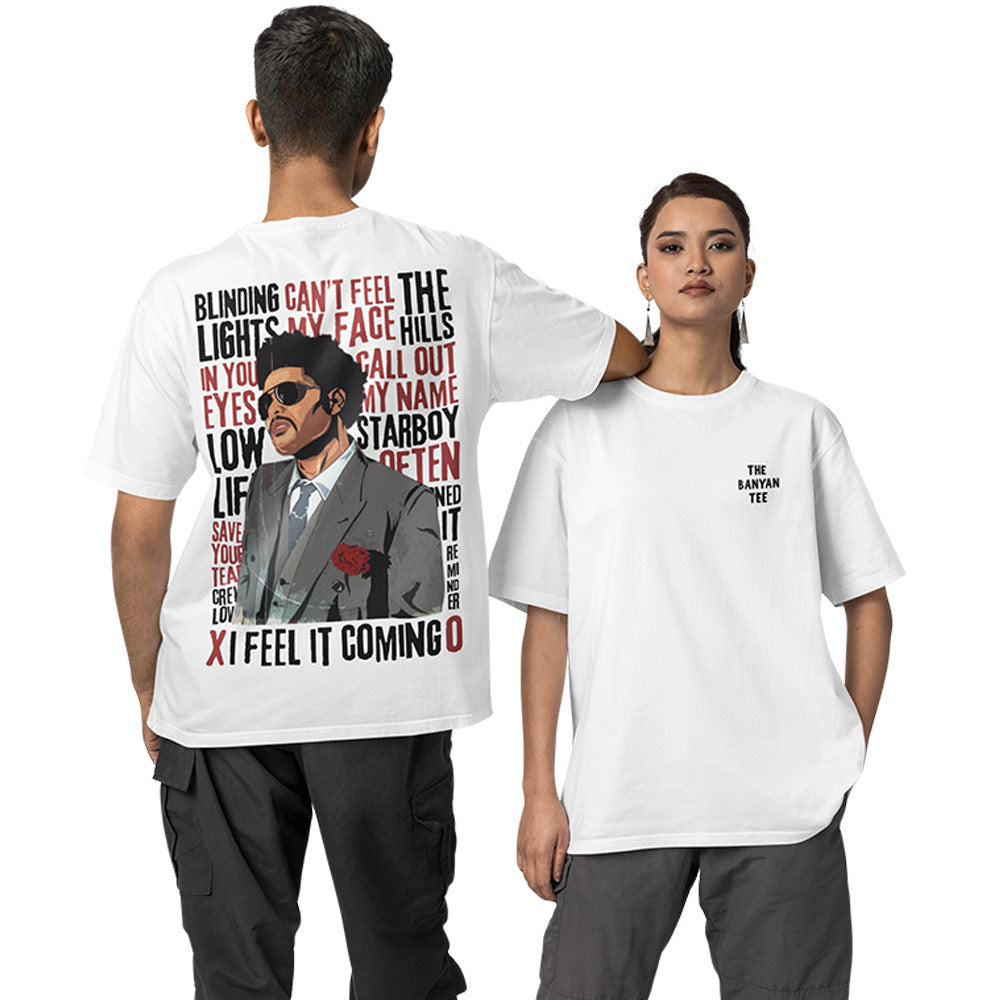 The Weeknd Oversized T shirt - Starboy Symphony