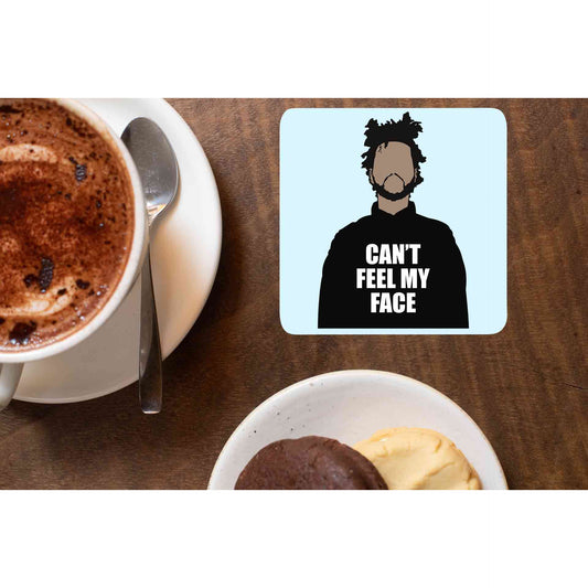 the weeknd can't feel my face coasters wooden table cups indian music band buy online india the banyan tee tbt men women girls boys unisex