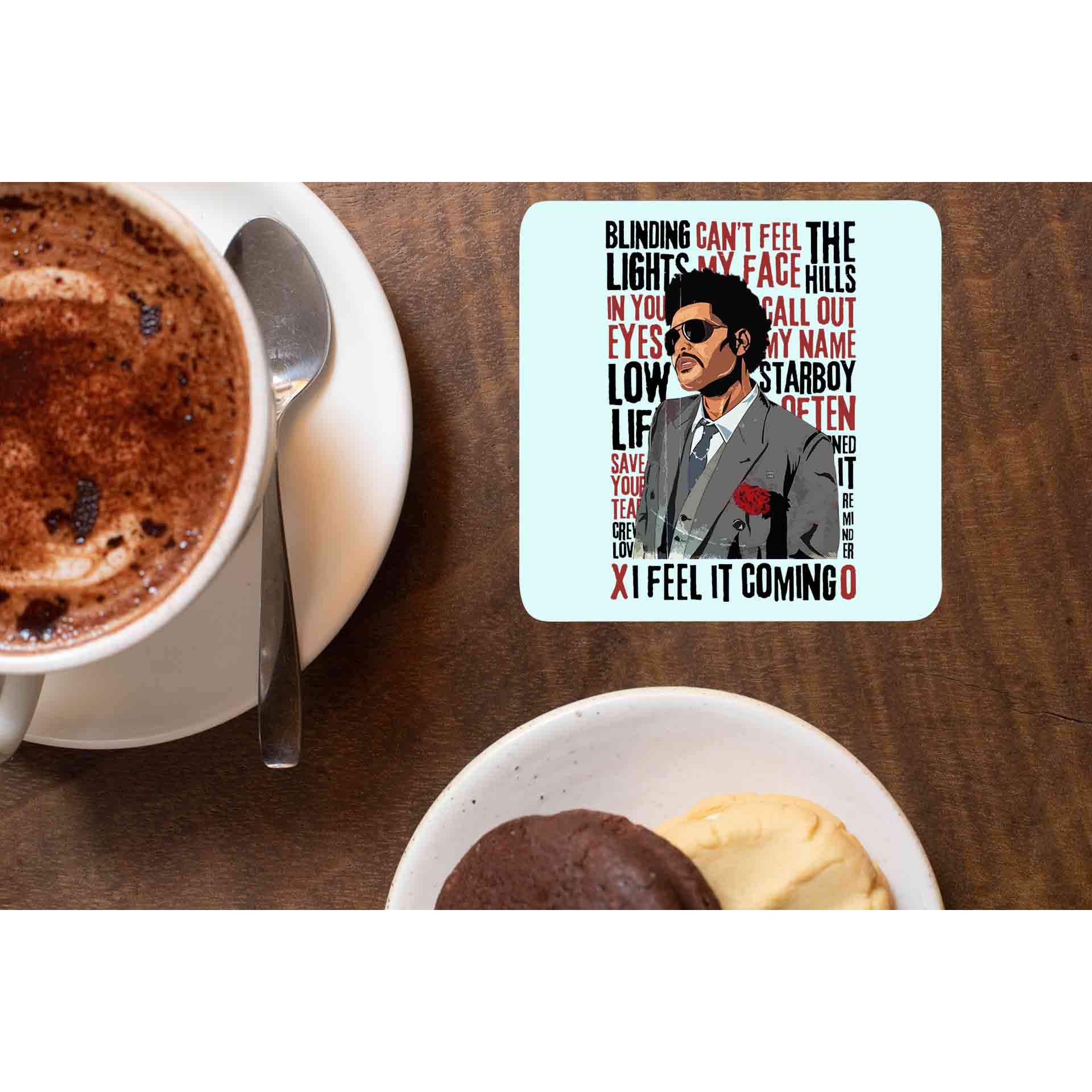 the weeknd starboy symphony coasters wooden table cups indian music band buy online india the banyan tee tbt men women girls boys unisex  