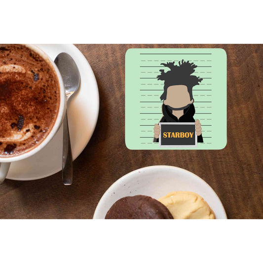 the weeknd starboy coasters wooden table cups indian music band buy online india the banyan tee tbt men women girls boys unisex