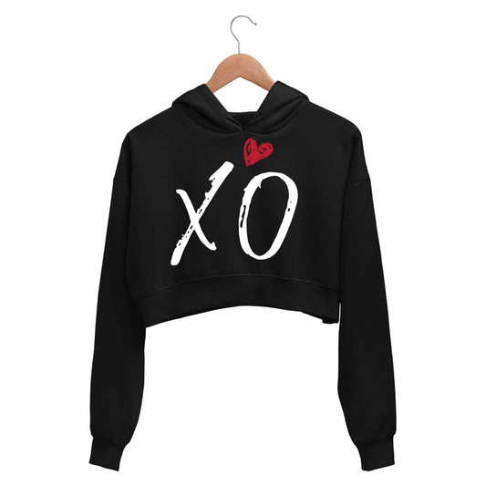 the weeknd i feel it coming crop hoodie hooded sweatshirt upper winterwear music band buy online india the banyan tee tbt men women girls boys unisex black