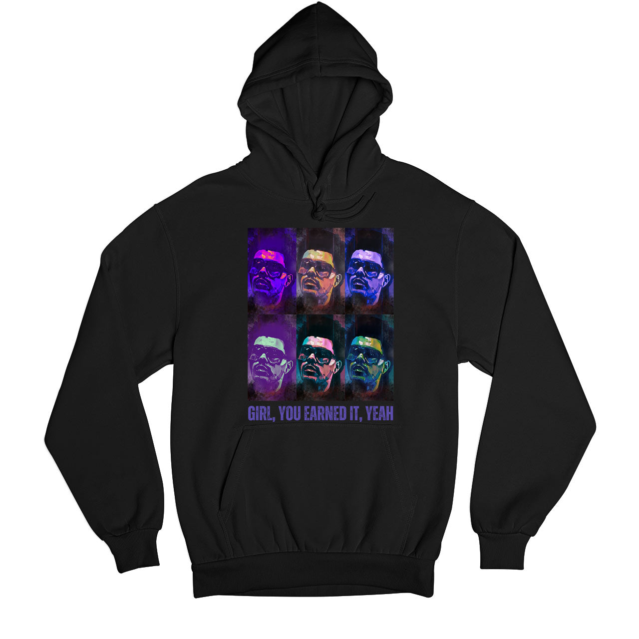 the weeknd earned it hoodie hooded sweatshirt winterwear music band buy online india the banyan tee tbt men women girls boys unisex black