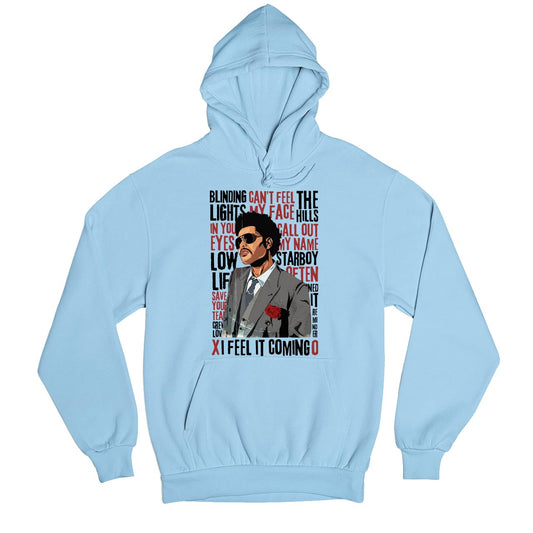 the weeknd starboy symphony hoodie hooded sweatshirt winterwear music band buy online india the banyan tee tbt men women girls boys unisex baby blue 