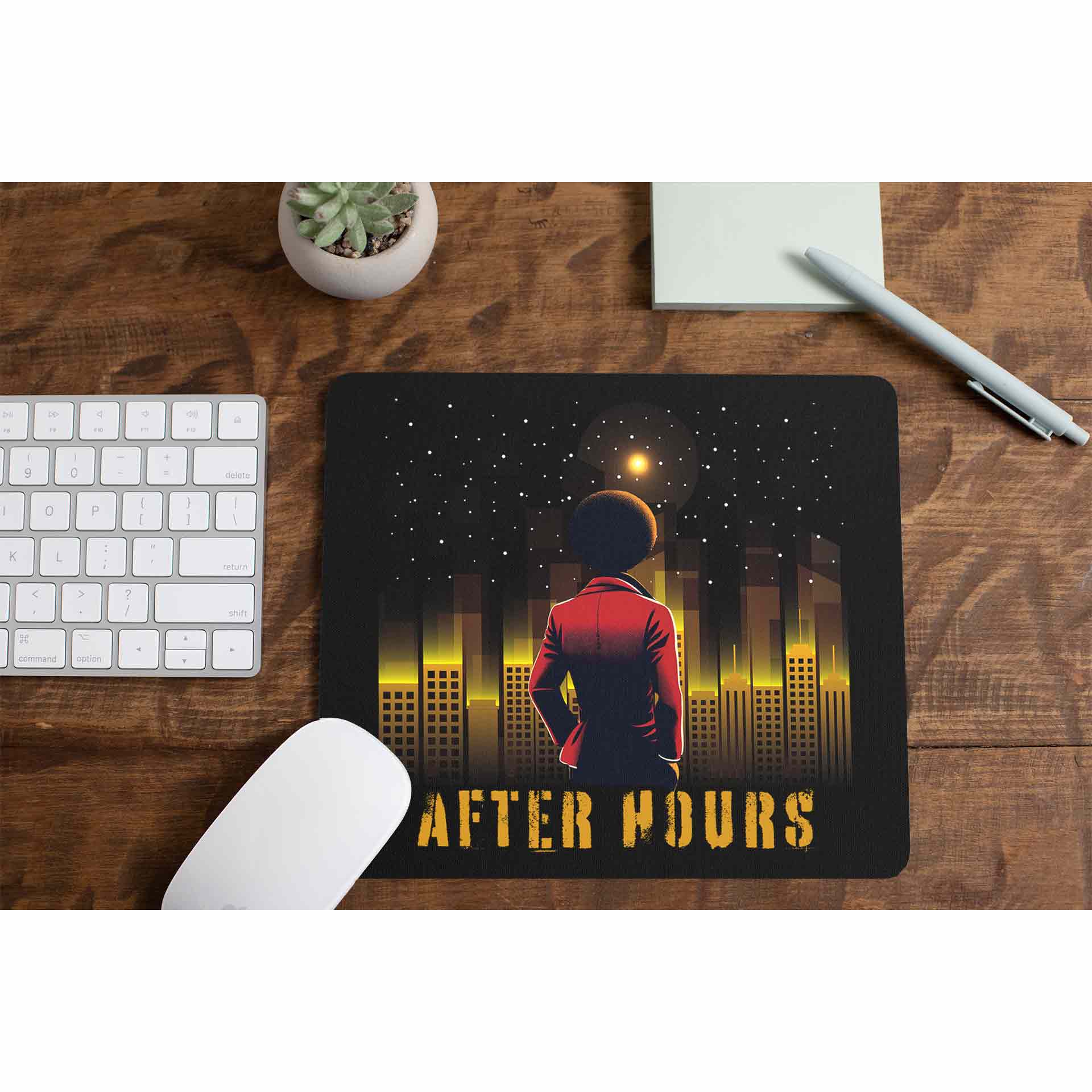 the weeknd after hours fanart mousepad logitech large anime music band buy online india the banyan tee tbt men women girls boys unisex  