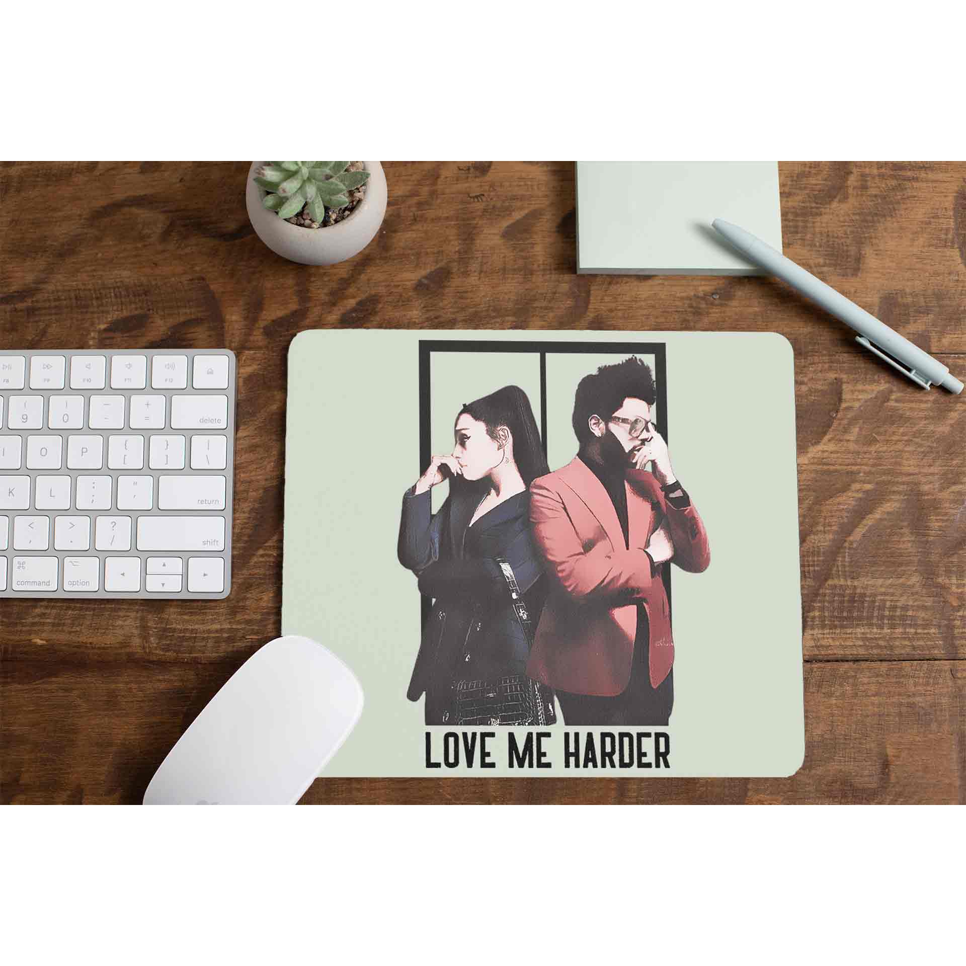 the weeknd love me harder mousepad logitech large anime music band buy online india the banyan tee tbt men women girls boys unisex