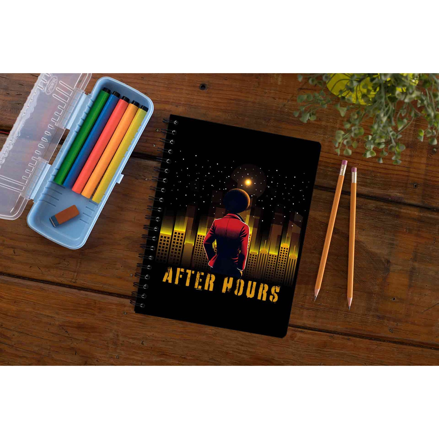 the weeknd after hours fanart notebook notepad diary buy online india the banyan tee tbt unruled 