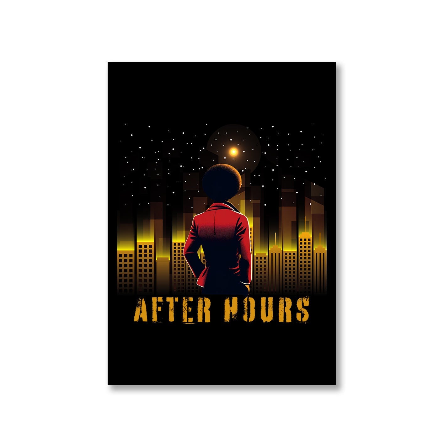 the weeknd after hours fanart poster wall art buy online india the banyan tee tbt a4 