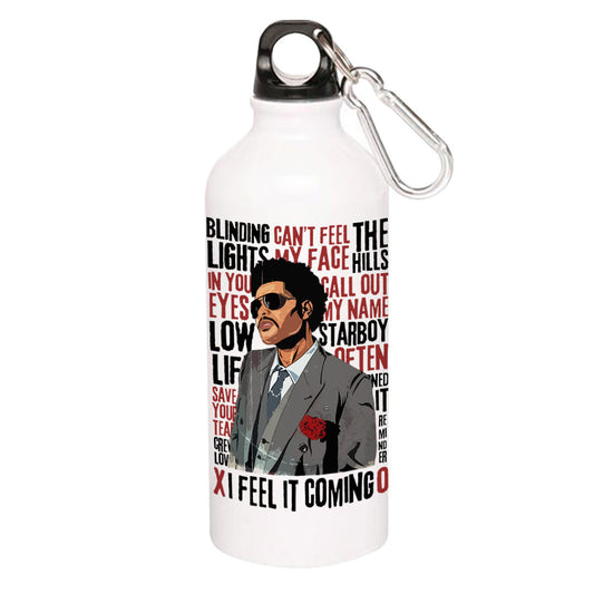 the weeknd starboy symphony sipper steel water bottle flask gym shaker music band buy online india the banyan tee tbt men women girls boys unisex  