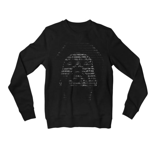 the weeknd i feel it coming sweatshirt upper winterwear music band buy online india the banyan tee tbt men women girls boys unisex black