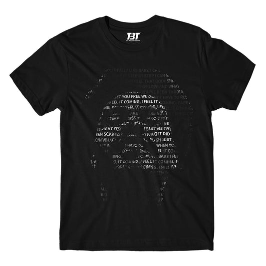 the weeknd i feel it coming t-shirt music band buy online india the banyan tee tbt men women girls boys unisex black